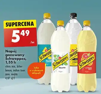 Biedronka Napój indian tonic zero Schweppes oferta