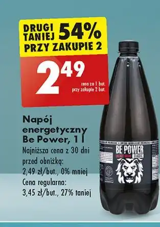 Biedronka Napój energetyczny classic Be Power oferta