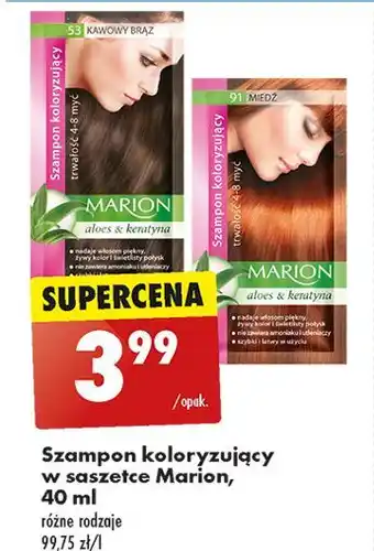 Szampon koloryzujący 53 kawowy brąz Marion