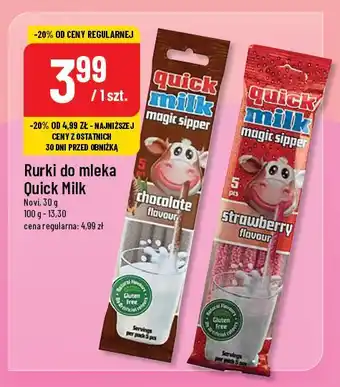 Rurki do mleka Quick Milk