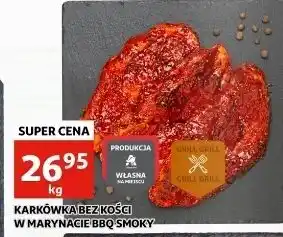 Auchan Karkówka w marynacie bbq smoky oferta