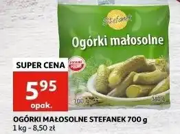 Auchan Ogórki małosolne Stefanek oferta