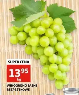 Auchan Winogrono jasne bezpestkowe oferta
