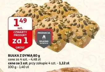 Auchan Bułka z dynią Auchan oferta