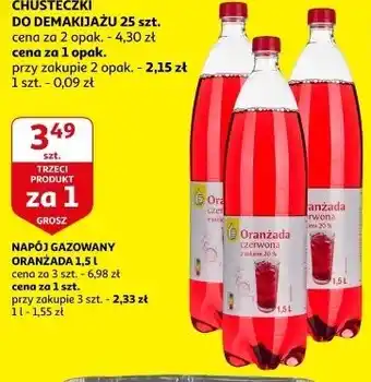Auchan Oranżada czerwona Podniesiony Kciuk oferta