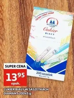 Auchan Cukier biały w saszetkach Diamant oferta