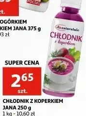 Auchan Chłodnik z koperkiem Janaturalnie oferta