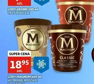 Auchan Lody almond Algida Magnum oferta