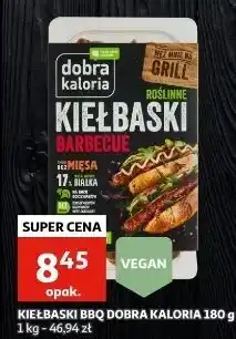 Auchan Kiełbaski barbecue Dobra Kaloria oferta