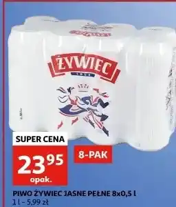 Auchan Piwo Żywiec Jasne Pełne oferta