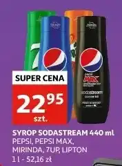Auchan Sok do przygotowania napojów gazowanych mirinda Sodastream oferta