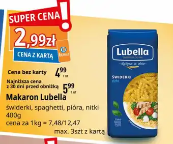 E.Leclerc Makaron świderki Lubella oferta