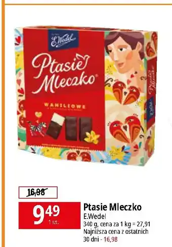 E.Leclerc Czekoladki waniliowe E. Wedel Ptasie Mleczko oferta