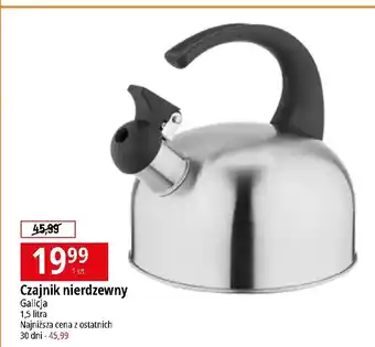 E.Leclerc Czajnik nierdzewny boris 1.5 l Galicja oferta