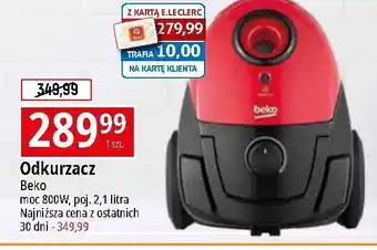 E.Leclerc Odkurzacz vcc34801ar Beko oferta