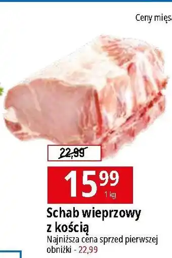E.Leclerc Schab wieprzowy z kościa oferta