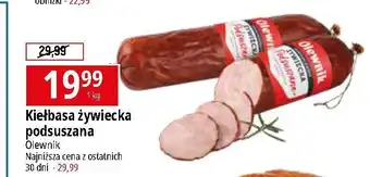 E.Leclerc Kiełbasa żywiecka podsuszana Olewnik oferta