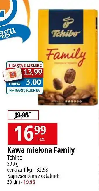 E.Leclerc Kawa Tchibo Family Classic oferta