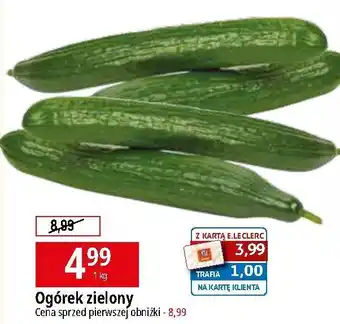 E.Leclerc Ogórek zielony oferta