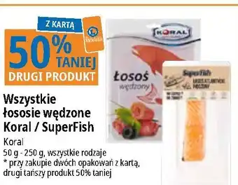 E.Leclerc Łosoś norweski wędzony Koral (Graal) oferta