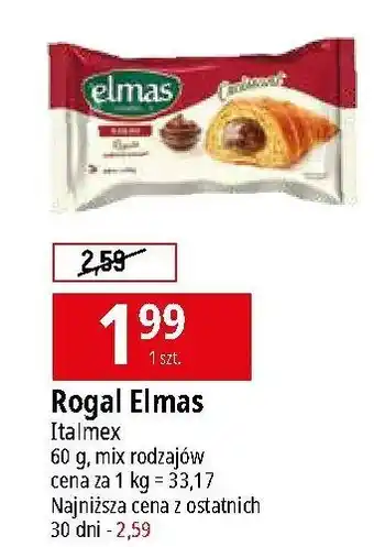 E.Leclerc Rogalik z nadzieniem kakaowym Elmas oferta