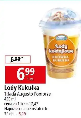 E.Leclerc Lody krówka-kukułka Koral Koktajlowe oferta