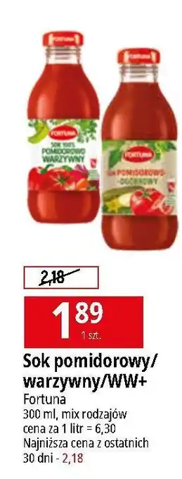 E.Leclerc Sok 100% pomidorowo-ogórkowy Fortuna oferta