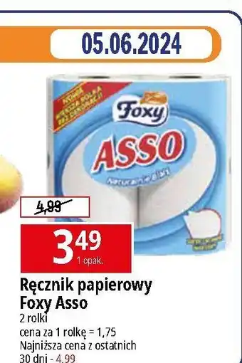 E.Leclerc Recznik papierowy Foxy Asso oferta