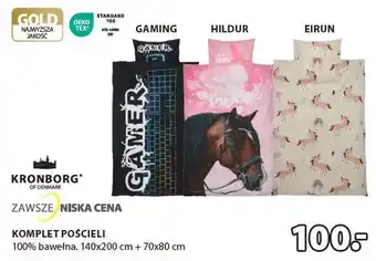 JYSK komplet pościeli oferta