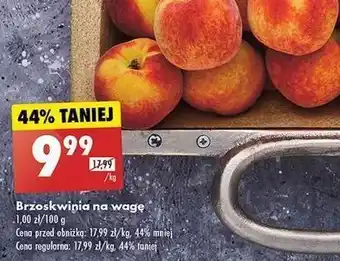 Biedronka Brzoskwinie oferta