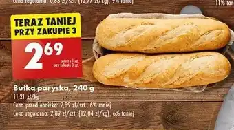 Biedronka Bułka paryska oferta