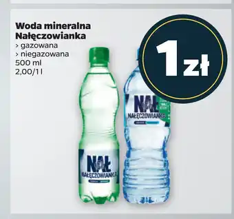 Netto Woda mineralna Nałęczowianka oferta