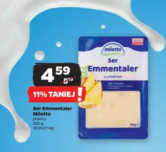 Netto Ser Emmentaler Miletto oferta
