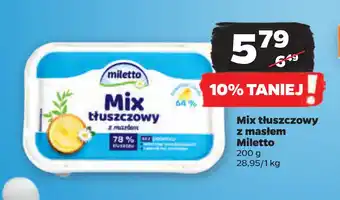 Netto Mix tłuszczowy z masłem Miletto oferta