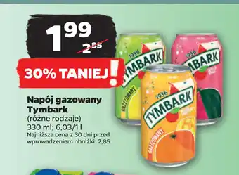 Netto Napój gazowany Tymbark oferta