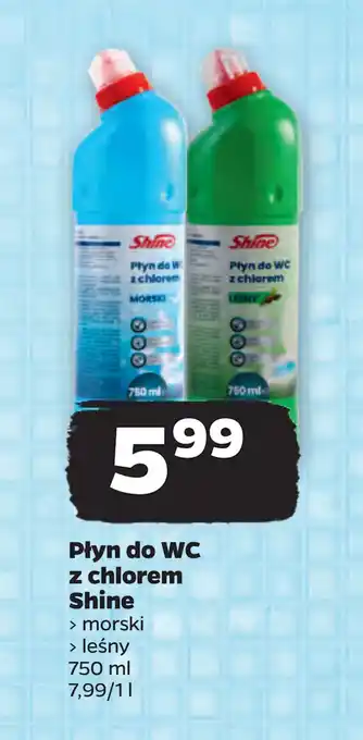 Netto Płyn do WC z chlorem Shine oferta