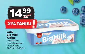 Netto Lody Big Milk Algida oferta