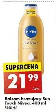 Biedronka Balsam brązujący ujędrniający Nivea oferta