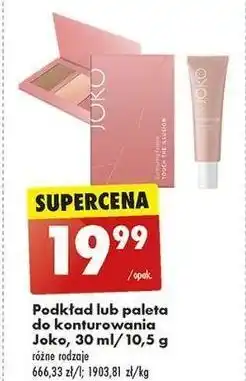 Biedronka Paleta do konturowania 01 pink Joko Touch The Illusion oferta