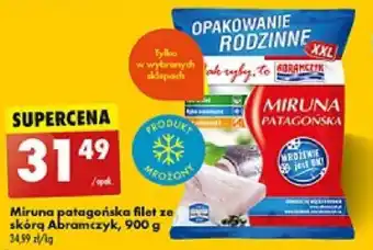 Biedronka Miruna patagońska filet ze skórą Abramczyk, 900 g oferta