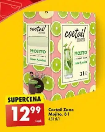 Biedronka Coctail Zone Mojito, 3 l oferta