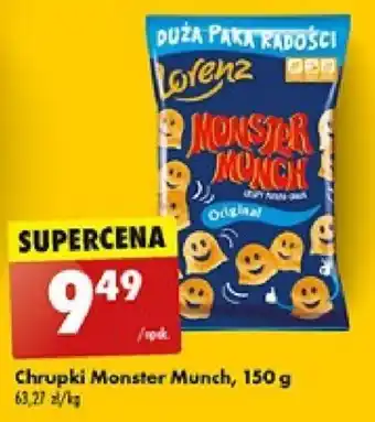 Biedronka Chrupki Monster Munch, 150 g oferta