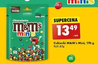 Biedronka Cukierki M&M's Mini, 176 g oferta