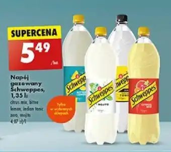 Biedronka Napój gazowany Schweppes, 1,35 l oferta