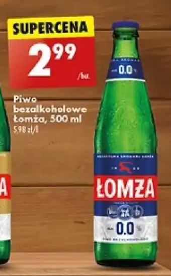 Biedronka Piwo bezalkoholowe Łomża, 500 ml oferta