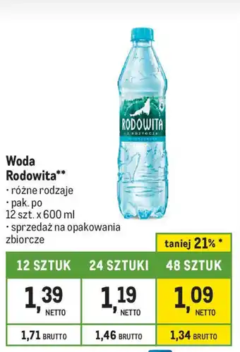 Makro Woda Rodowita 600 ml oferta
