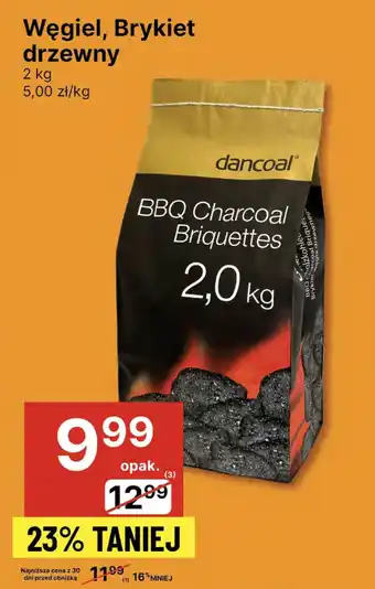 Delikatesy Centrum Węgiel, Brykiet drzewny 2 kg oferta