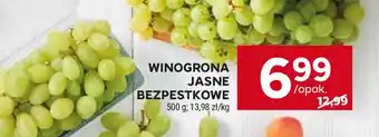 Stokrotka WINOGRONA JASNE BEZPESTKOWE 500 g oferta