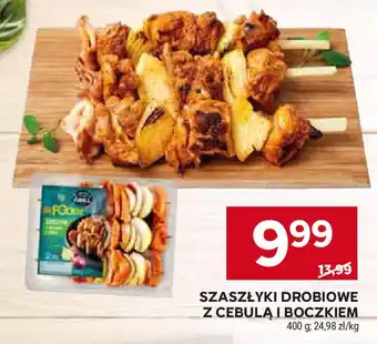 Stokrotka SZASZŁYKI DROBIOWE Z CEBULA I BOCZKIEM 400 g oferta