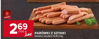Stokrotka PARÓWKI Z SZYNKI 100 g oferta